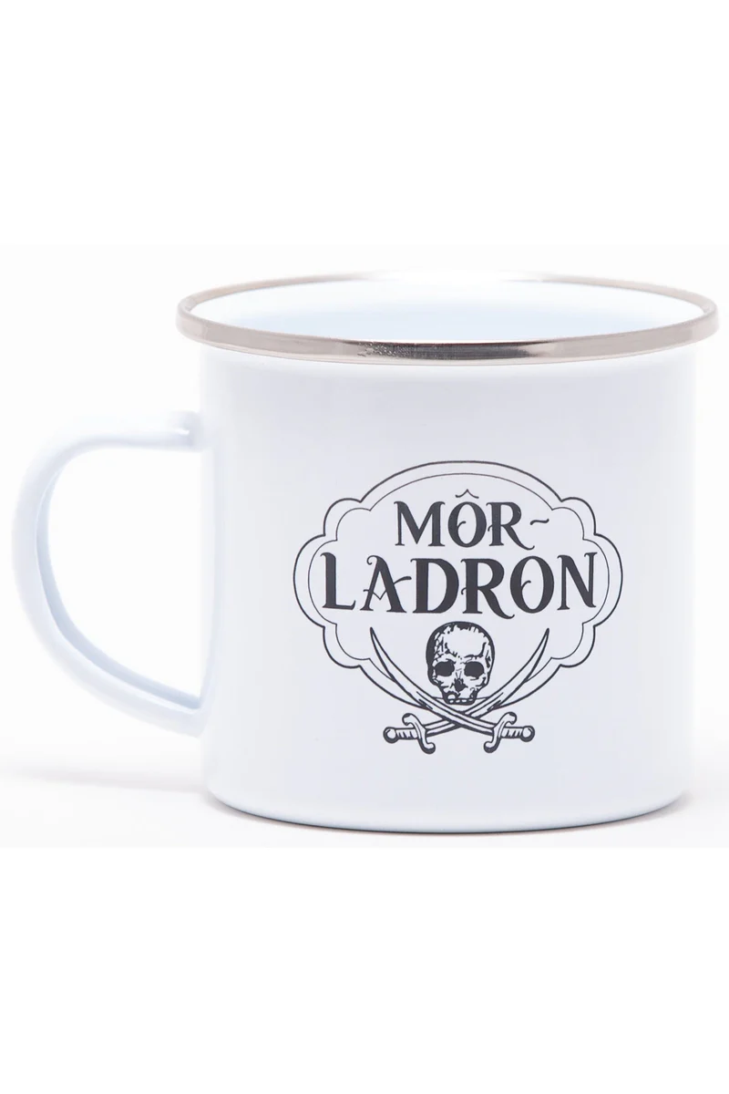 Mor Ladron Enamel Mug
