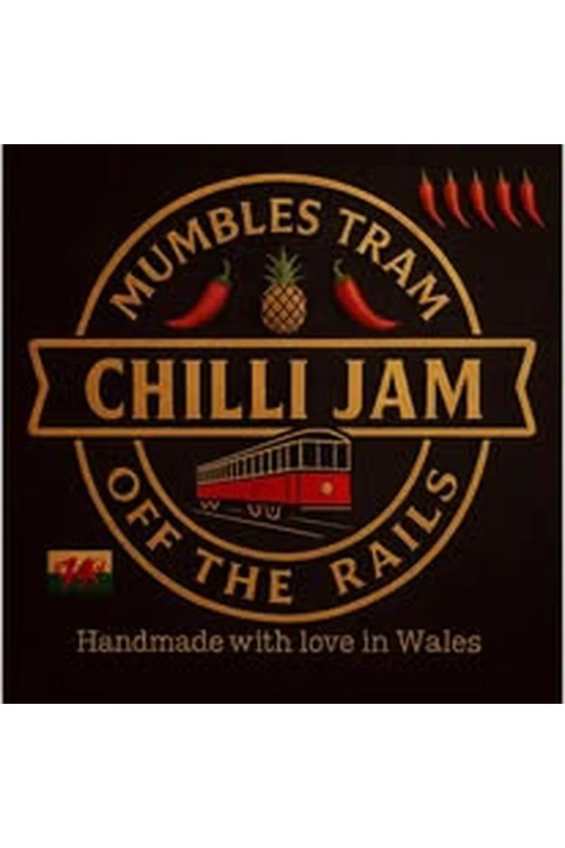Mumbles Tram Chilli Jam - Off The Rails (hot)
