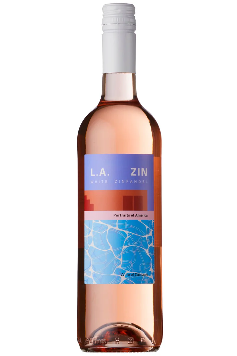 Portraits of America White Zinfandel Rose L.A. Zin