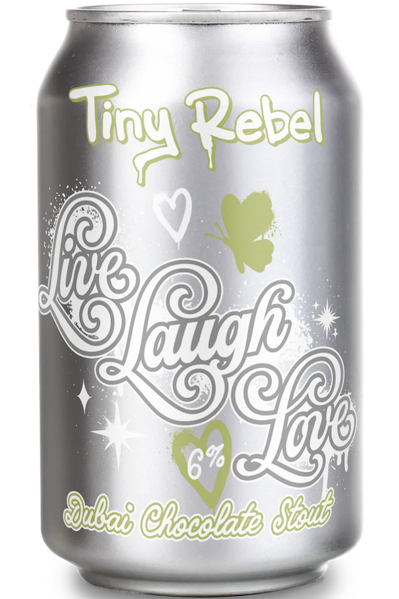 Tiny Rebel Live Laugh Love