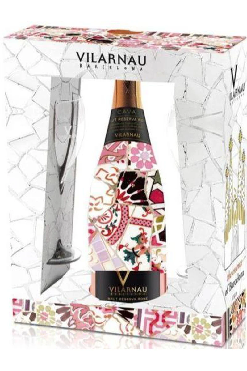 Vilarnau Brut Organic Rosado Gift Set
